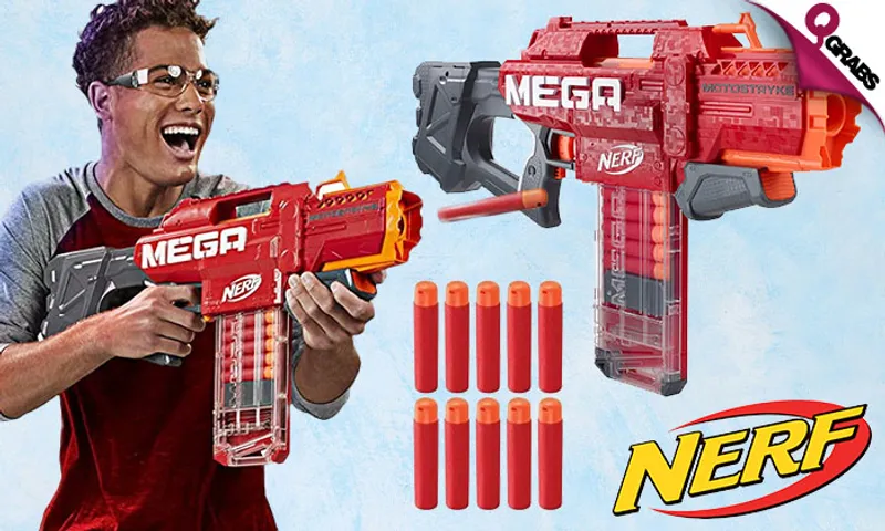 Nerf Mega Motostryke Blaster!